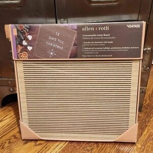 allen + roth 14-in H x 14-in W Inspirational Word Art Wood Board